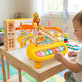 2-in-1 Electric Organ Piano & Climbing Duck Slide Track Toy – Educational Musical Toy for Toddlers