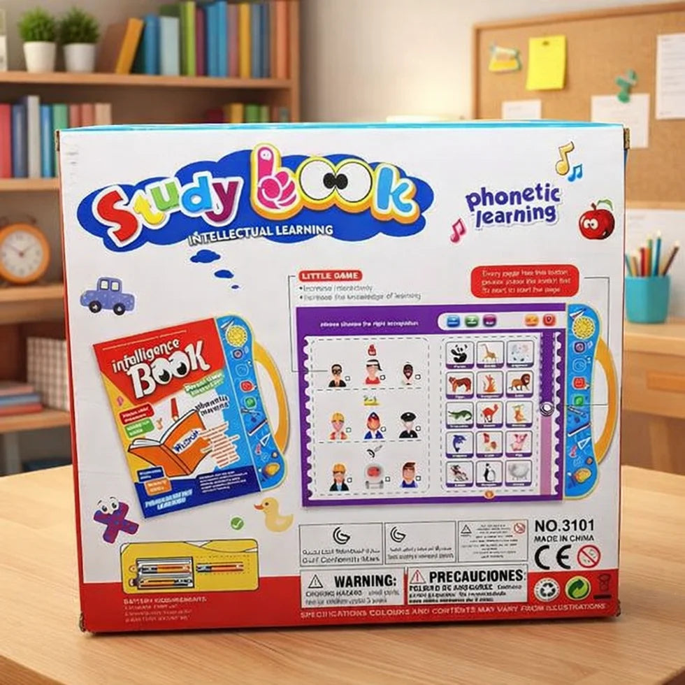 Interactive Study Book for Kids | Musical Intelligence Learning Book with Sound