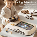 Simulated Driving Car Racing Game for Kids – Steering Wheel Racing Toy with Lights & Sounds
