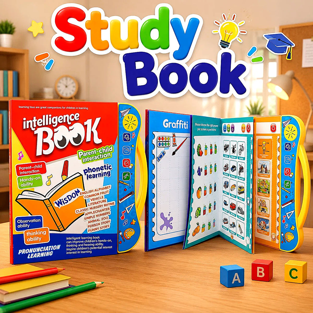 Interactive Study Book for Kids | Musical Intelligence Learning Book with Sound