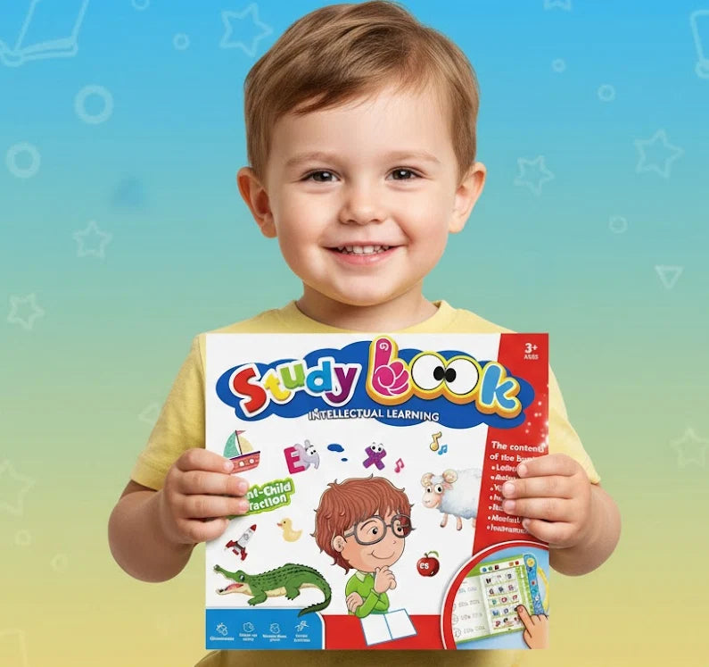 Interactive Study Book for Kids | Musical Intelligence Learning Book with Sound